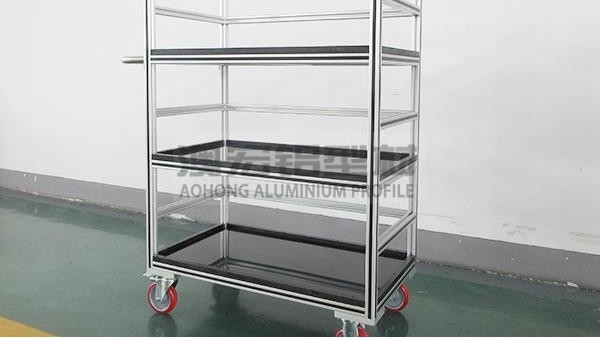 工廠、倉庫鋁型材手推車好嗎？?